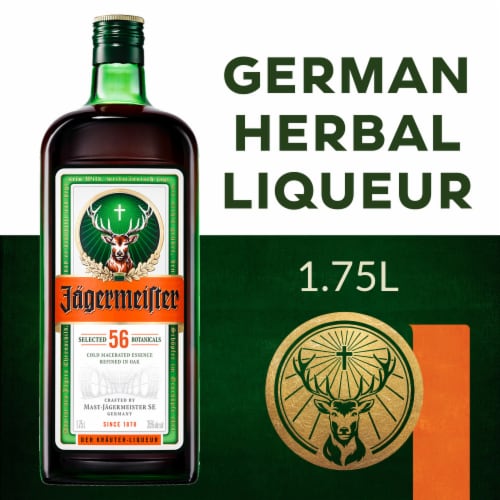 Jagermeister Premium Liqueur Perspective: front
