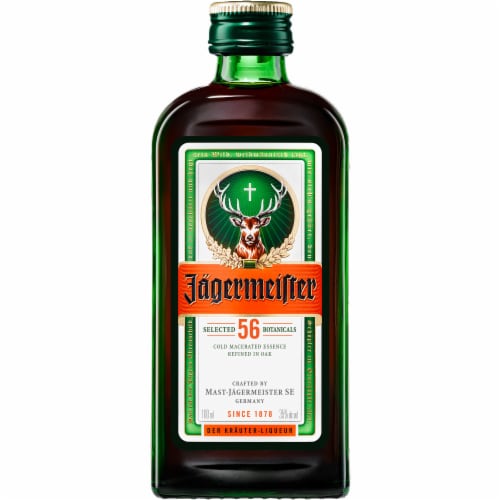 Jagermeister Herbal Liqueur Perspective: front