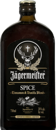Jagermeister Spice Liqueur Perspective: front