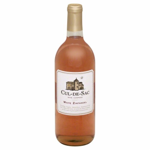 Cul-De-Sac White Zinfandel Perspective: front