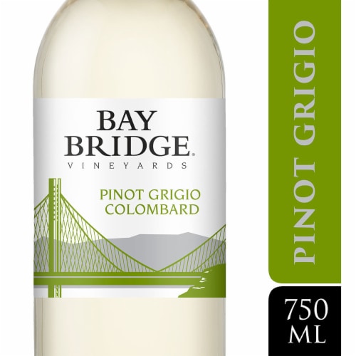 Bay Bridge® Pinot Grigio / Colombard White Wine Perspective: front