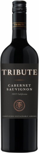 Tribute Cabernet Sauvignon California Red Wine Perspective: front