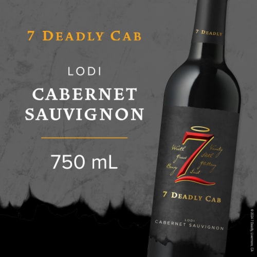 Seven Deadly Cabernet Sauvignon Perspective: front
