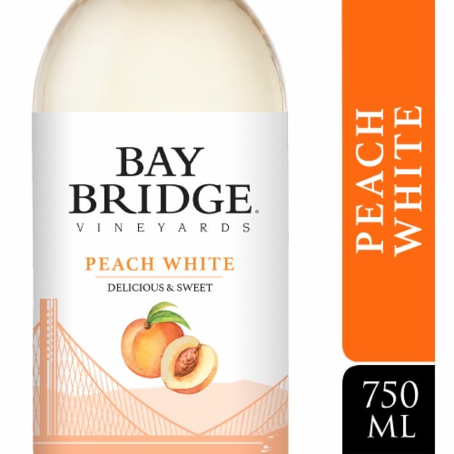 Bay Bridge Peach Moscato Moscato Flavored Wine Perspective: front