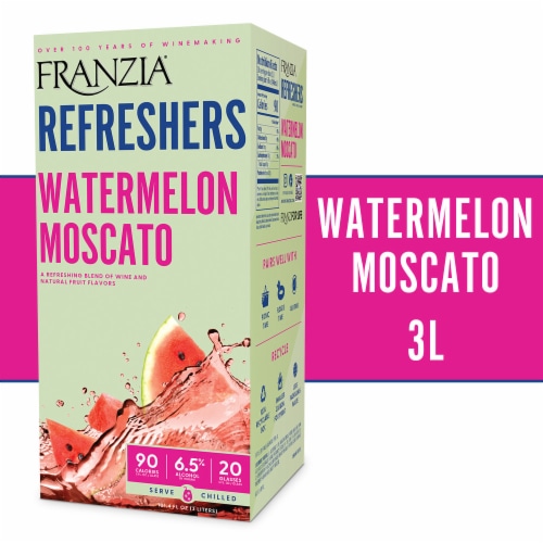 Franzia® Refreshers Watermelon Moscato White Wine Perspective: front