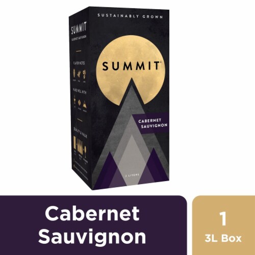 Summit Cabernet Sauvignon California Red Wine Box Perspective: front