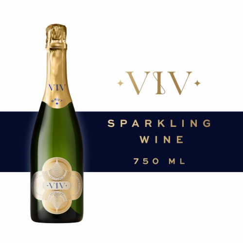 Viv Brut Sparkling California Wine Perspective: front