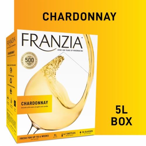 Franzia Chardonnay California White Wine Box 5.0 l Harris Teeter