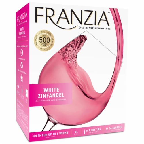 White outlet zinfandel box