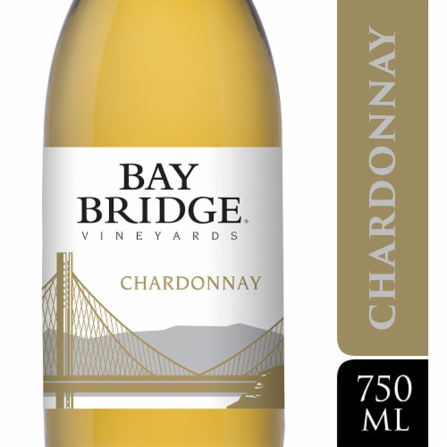 Bay Bridge Chardonnay White Wine Perspective: front