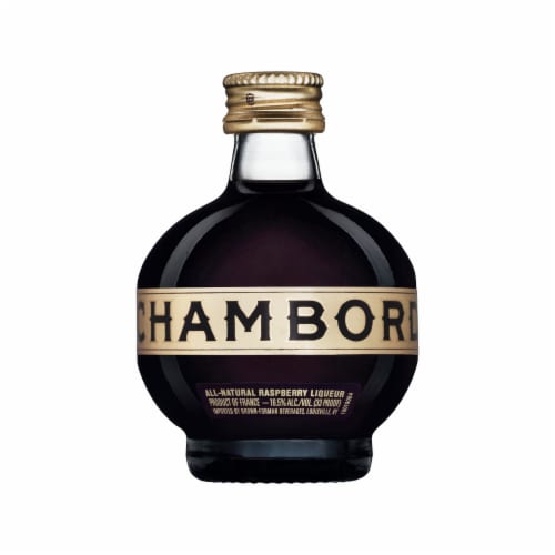 Chambord Black Raspberry Liqueur Perspective: front
