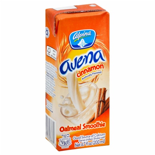 Alpina Avena Cinnamon Oatmeal Smoothie Perspective: front