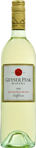 Geyser Peak Winery Sauvignon Blanc Perspective: front