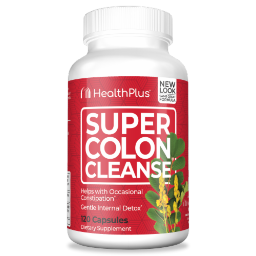 Super Colon Cleanse® Capsules Perspective: front