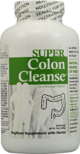 Health Plus Super Colon Cleanse Powder Perspective: front