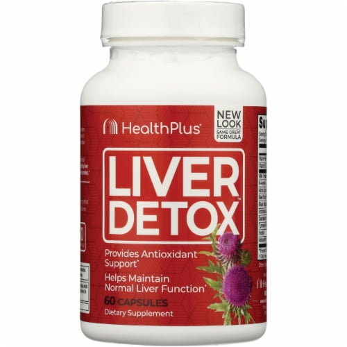 Health Plus Liver Detox 60 Caps Perspective: front