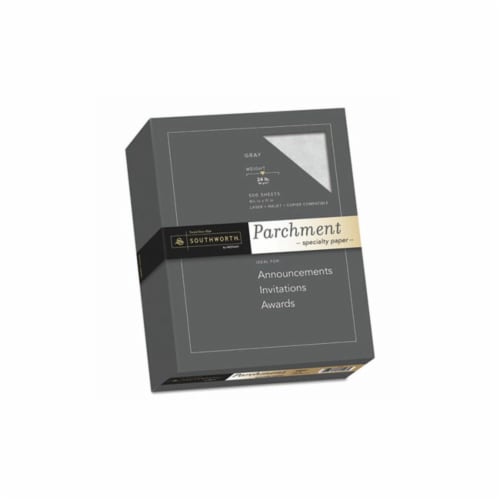 Southworth® PAPER,PARCH 24#,500SH,GY 974C Perspective: front