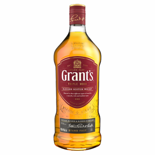 Grant’s Triple Wood Blended Scotch Whisky Perspective: front