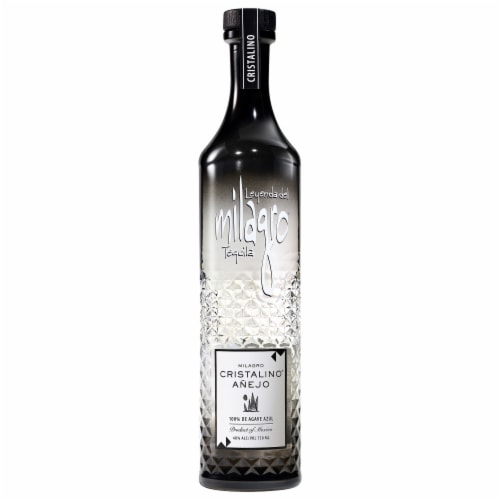Milagro Cristalino® Anejo Tequila Perspective: front