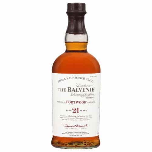 The Balvenie® PortWood 21 Year Old Single Malt Scotch Whisky Perspective: front
