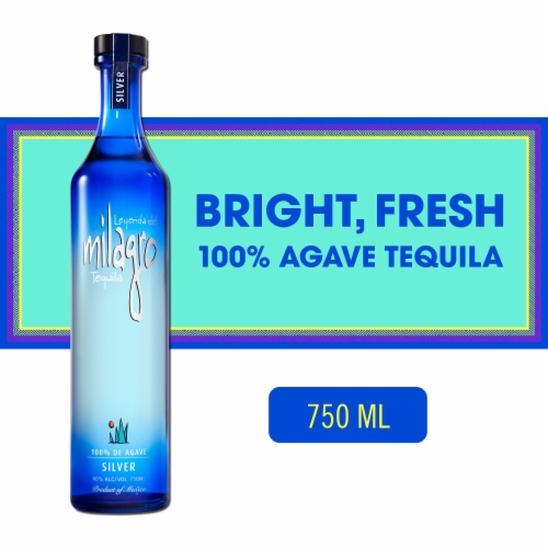 Milagro Silver Tequila Perspective: front