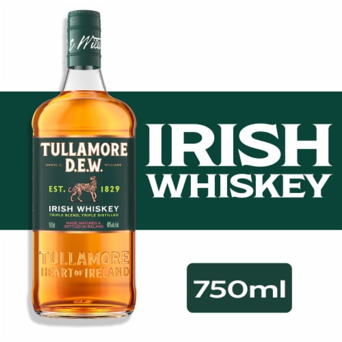 Tullamore D.E.W. Triple Distilled Irish Whiskey, 750 mL Mariano’s