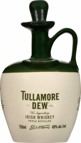 Tullamore D.E.W. Irish Whiskey Crock Perspective: front