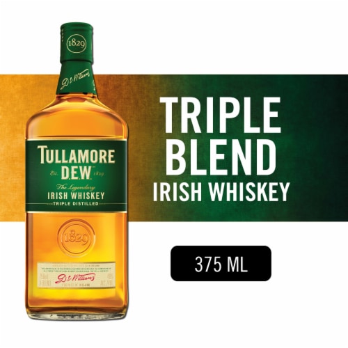 Tullamore D.E.W. Triple Distilled Irish Whiskey Perspective: front