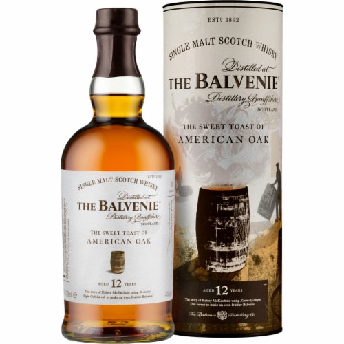 The Balvenie Stories 12 Year Old Sweet Toast American Oak Single Malt Scotch Whisky Perspective: front