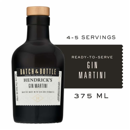 Batch & Bottle Hendrick's Gin Martini Ready to Drink Cocktail