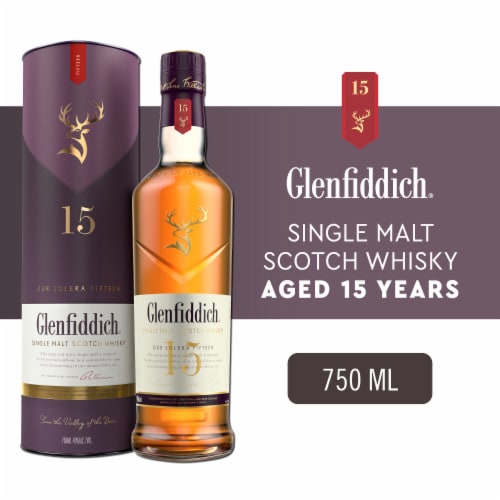 Buy Glenfiddich 15 Solera Reserve Single Malt Scotch Whisky Online