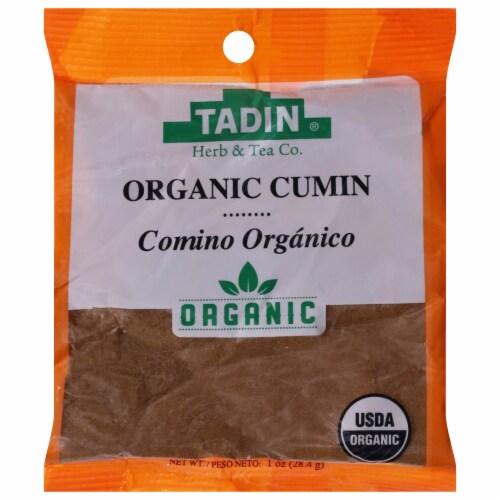 Tadin® Herb & Tea Co. Organic Cumin Powder Perspective: front