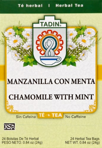 Tadin® Chamomile Tea with Mint Perspective: front
