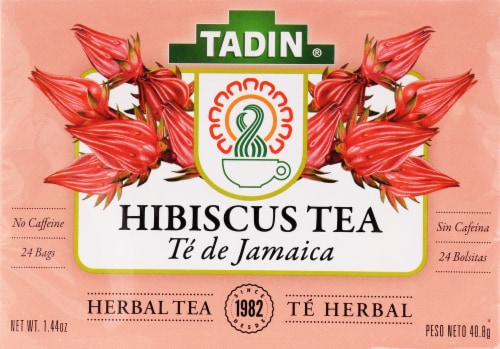 Tadin Hibiscus Tea Bags Perspective: front
