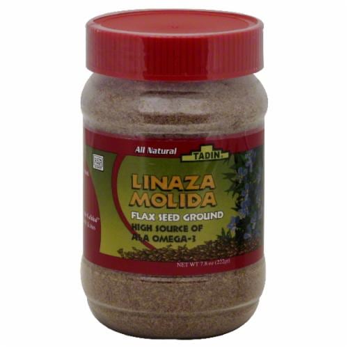 Tadin Linaza Molida Ground Flaxseed Tea Perspective: front