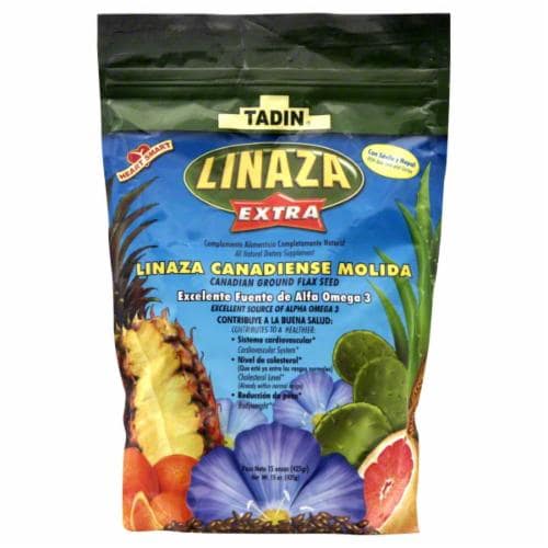 Tadin Linaza Extra Mixed Flax Seeds Perspective: front