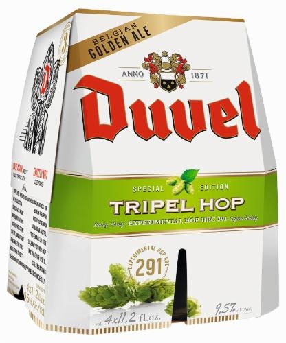 Duvel Tripel Hop Special Edition Belgian Golden Ale Perspective: front