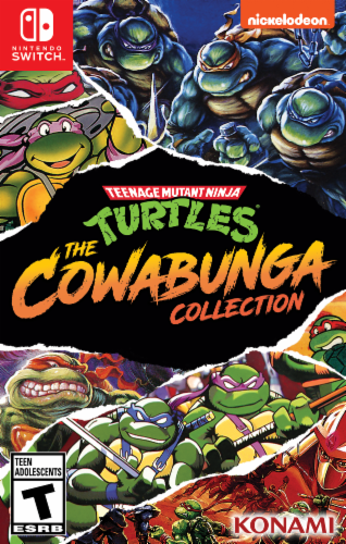 Teenage Mutant Ninja Turtles: The Cowabunga Collection (Nintendo Switch) Perspective: front