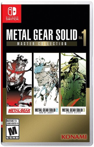 Metal Gear Solid Vol 1 Master Collection (Switch) Perspective: front