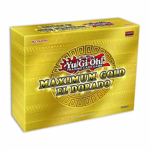 Yu-Gi-Oh Maximum Gold El Dorado Booster Box Perspective: front