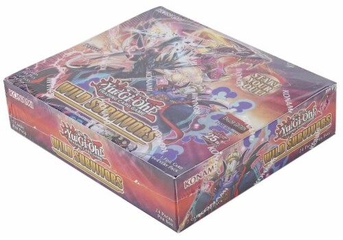 Yu-Gi-Oh! Trading Card Game: Wild Survivors! Booster Box Perspective: front