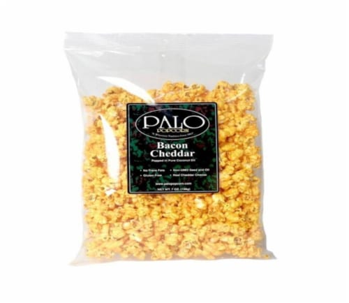 Palo Bacon Cheddar Popcorn Perspective: front