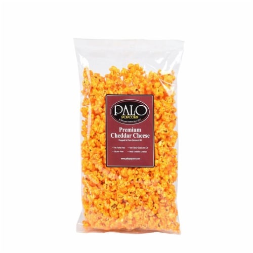 Palo Premium Cheddar Cheese Popcorn Perspective: front