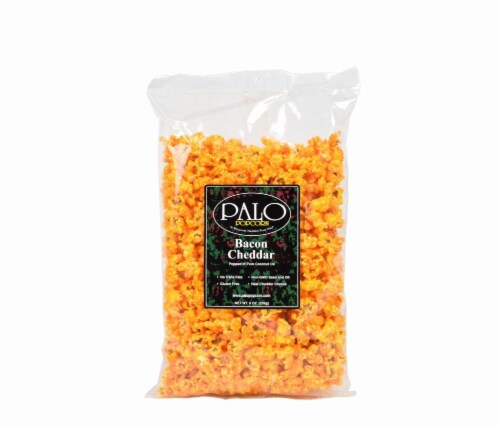 Palo Premium Bacon Cheddar Popcorn Gluten Free Perspective: front