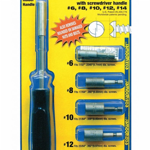 Eazypower Screw Remover Screwdriver, #8 to #14 88240, 1 - Fry's Food Stores