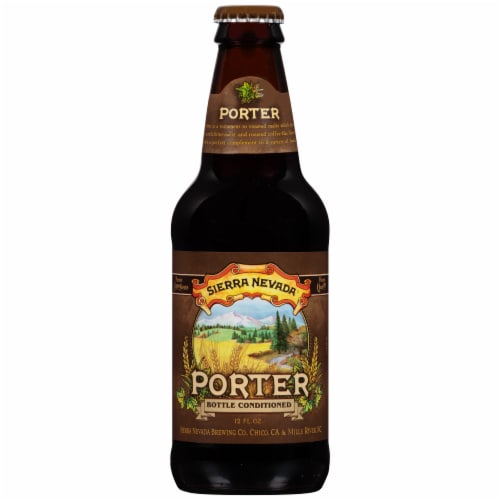 Sierra Nevada Brewing Co. Porter Beer Perspective: front