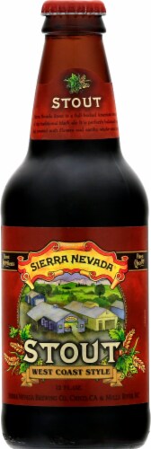 Sierra Nevada Brewing Co. West Coast Style Stout Beer Perspective: front