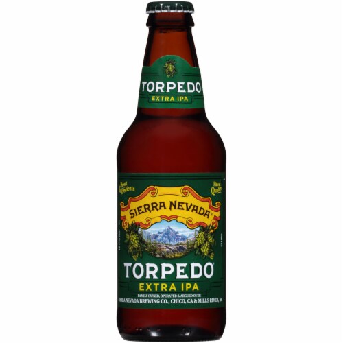 Sierra Nevada Brewing Co. Torpedo Extra IPA Beer Perspective: front