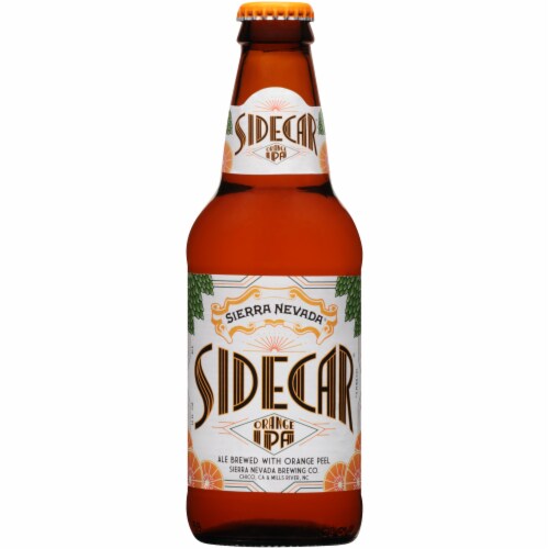 Sierra Nevada Brewing Co. SIdecar Orange IPA Beer Perspective: front