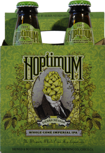 Sierra Nevada Brewing Co. Hoptimum Imperial IPA Beer Perspective: front